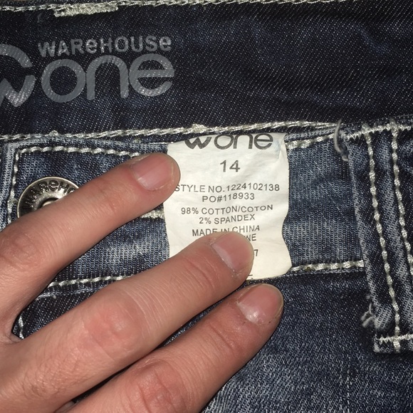 Jean skirt size 14 - Picture 3 of 3